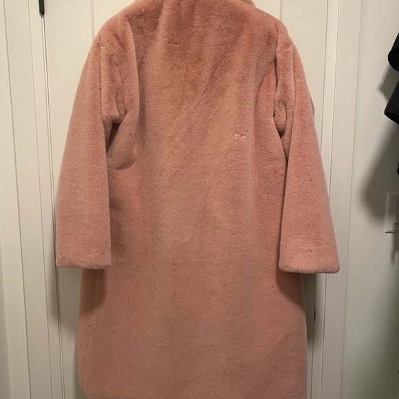 Blush Pink Teddy Coat **brand new** - Picture 7 of 8